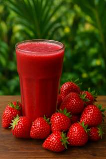 JUGO DE FRESA / STRAWBERRY JUICE