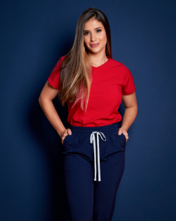 Scrub Blusa New Space + Jogger New Comet